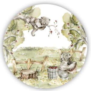 Muurcirkel - Beertjes in het bos